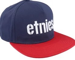 Corp Navy/Red/White Snapback - Etnies