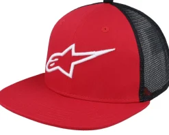 Corp Red/White/Black Trucker - Alpinestars