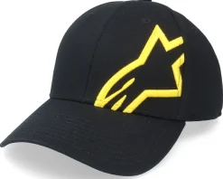 Corp Snap 2 Hat Black/Gold Adjustable - Alpinestars