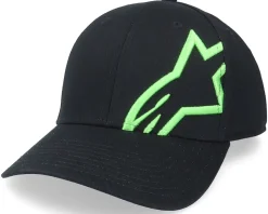 Corp Snap 2 Hat Black/Green Adjustable - Alpinestars
