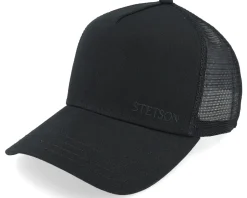 Cotton Black Trucker - Stetson