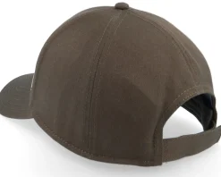 Cotton Fabric Baseball Cap Khaki Adjustable - Seeberger