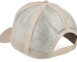 Cotton Khaki A-Frame Trucker - Stetson