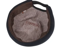 Cotton Knit Black Docker - Stetson