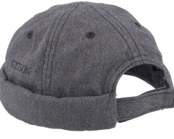 Cotton Melange Black Docker - Stetson