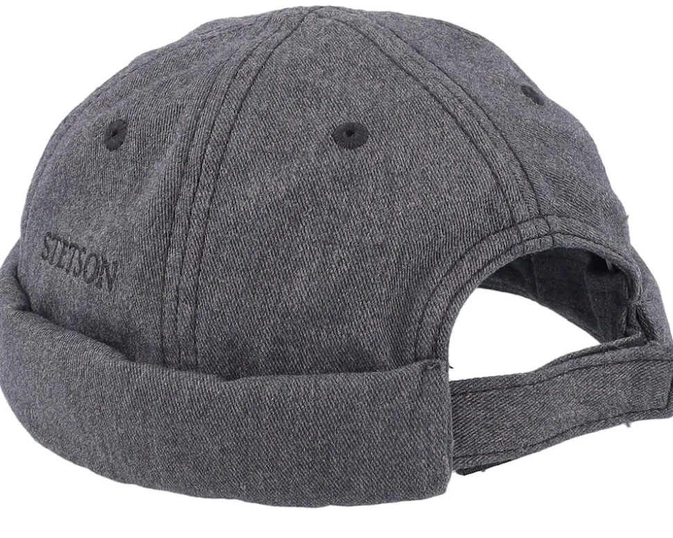 Cotton Melange Black Docker - Stetson