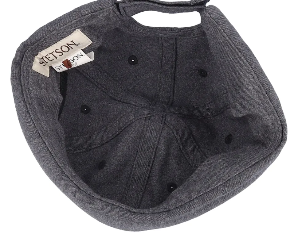 Cotton Melange Black Docker - Stetson