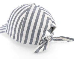 Cotton Mix Baseballcap Stripe Design Swallow Blue Dad Cap - Seeberger