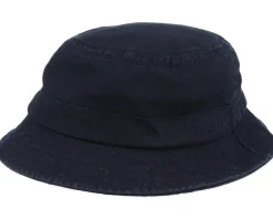 Cotton Twill Black Bucket - Stetson