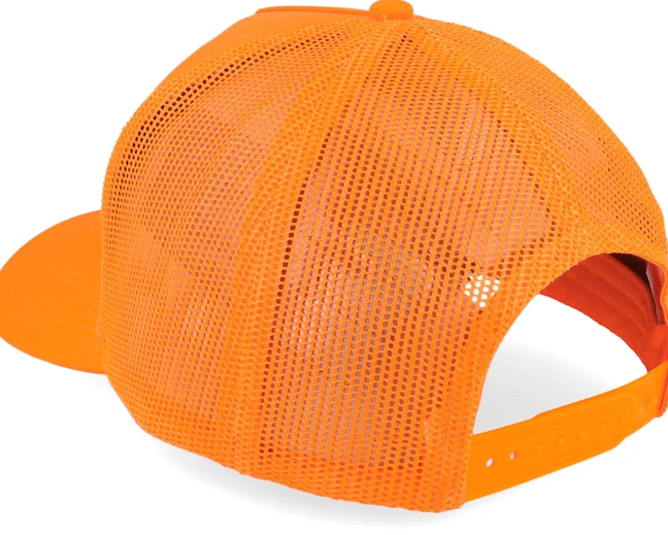 Cotton Twill Blaze Orange Trucker - John Deere