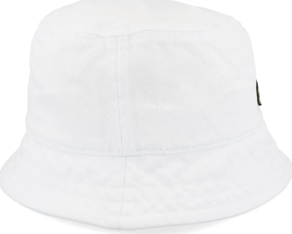 Cotton Twill Hat White Bucket - Lyle & Scott