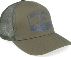 Cotton Twill Mesh Cap Olive Trucker - John Deere