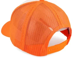 Cotton Twill Mesh Orange/White Trucker - John Deere