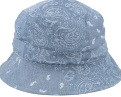 Cotton/Linen Blue Bucket - Stetson