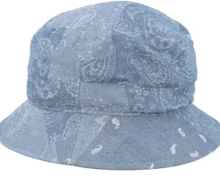 Cotton/Linen Blue Bucket - Stetson