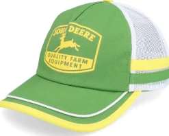 Cotton/Twill Mesh Green Trucker - John Deere
