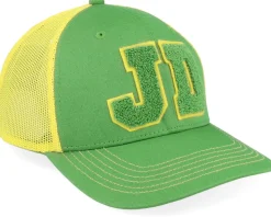 Cotton/Twill Mesh Yellow Trucker - John Deere