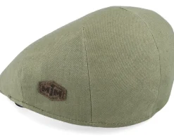 Country Hemp Olive Flatcap - MJM Hats