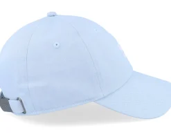 Court Side Curved Bill Jockey Dusty Blue Dad Cap - Vans
