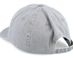 Crane Embroidery Grey Dad Cap - Wild Spirit