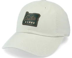 Crater Lake Leatherhead Slouch Stone Dad Cap - American Needle