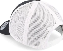 Crazy Smiley Retro 2 Tone Black/White Trucker - Iconic