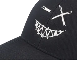Crazy Smiley Retro 2 Tone Black/White Trucker - Iconic