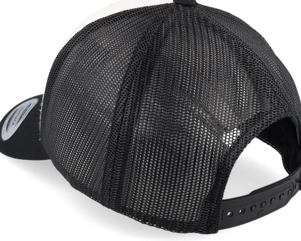 Crazy Smiley Retro Black/White/Black Trucker - Iconic