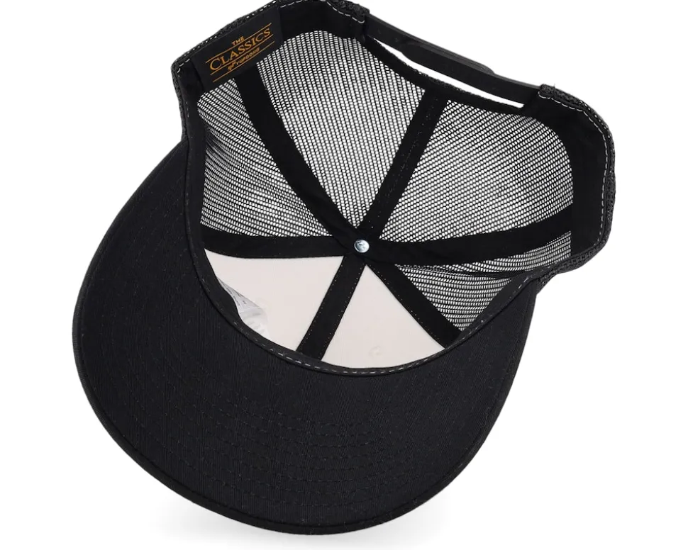 Crazy Smiley Retro Black/White/Black Trucker - Iconic