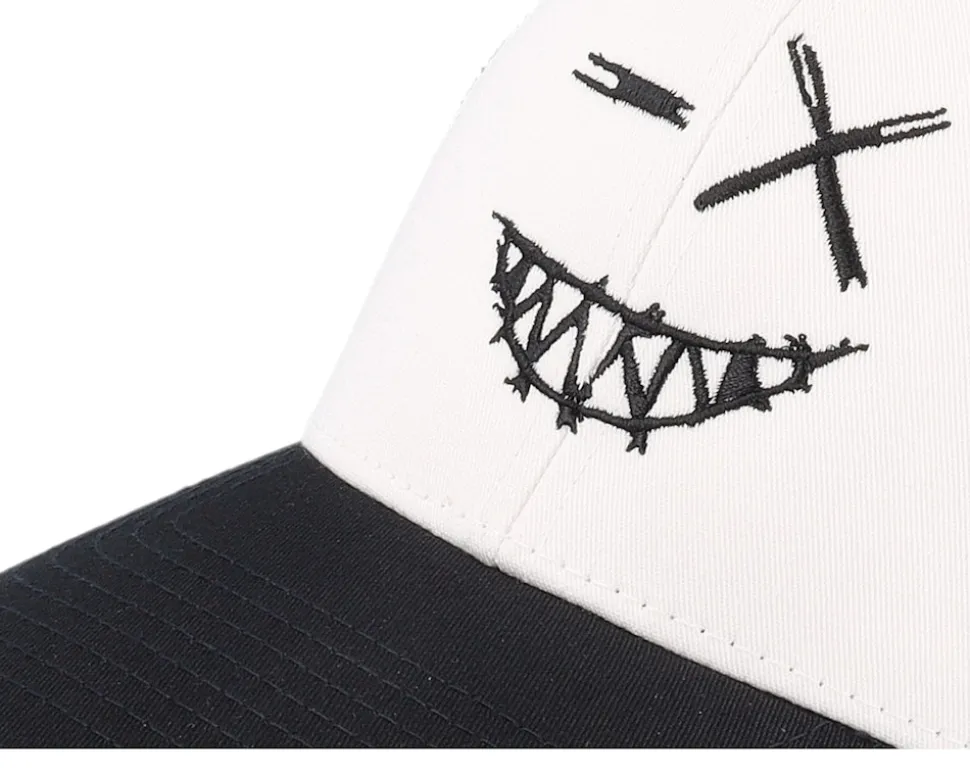 Crazy Smiley Retro Black/White/Black Trucker - Iconic
