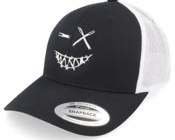 Crazy Smiley Retro Black/White/Black Trucker - Iconic