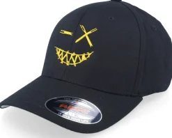 Crazy Smiley Yellow/Black Flexfit - Iconic