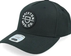 Crest Black Adjustable - Brixton