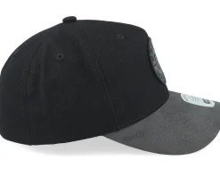 Crest Black/Black Adjustable - Brixton