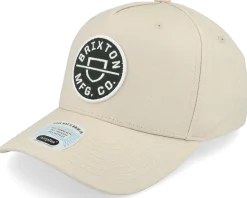 Crest C Beige Adjustable - Brixton