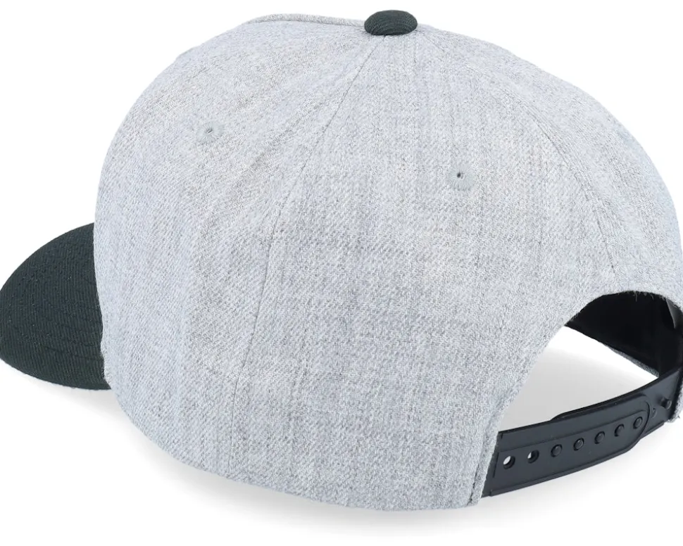 Crest Heather Grey/Black Adjustable - Brixton