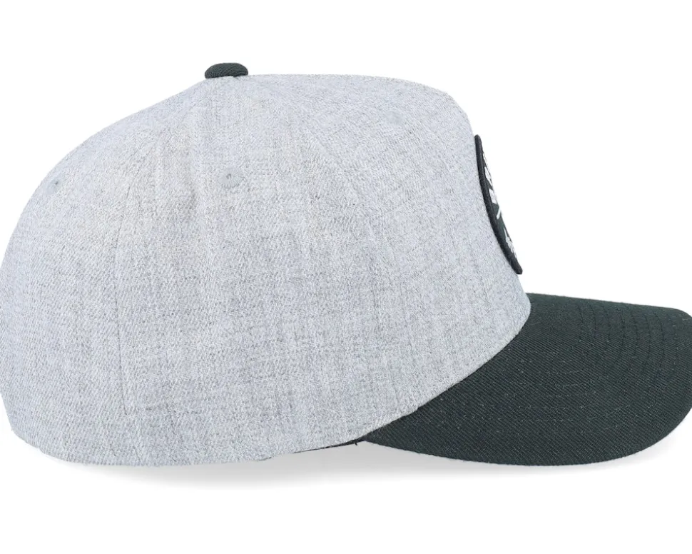Crest Heather Grey/Black Adjustable - Brixton
