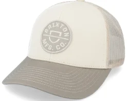 Crest Mesh Twig/Vanilla Trucker - Brixton