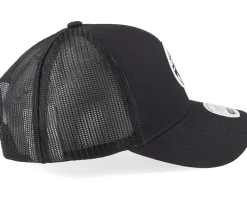 Crest X Black/Black Trucker - Brixton
