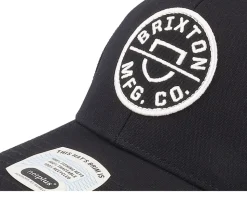 Crest X Black/Black Trucker - Brixton