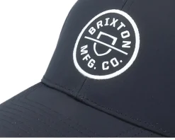 Crest X Medium Profile Black Trucker - Brixton