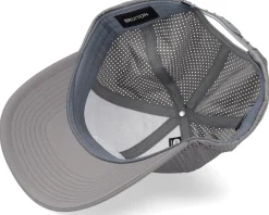 Crest X Medium Profile Grey/Grey Trucker - Brixton