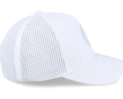 Crest X Medium Profile White/White Trucker - Brixton