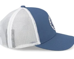 Crest X Mesh Joe Blue/White Trucker - Brixton