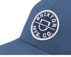Crest X Mesh Joe Blue/White Trucker - Brixton