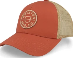 Crest X Mesh Phoenix Orange/Mojave Trucker - Brixton