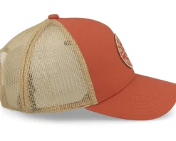 Crest X Mesh Phoenix Orange/Mojave Trucker - Brixton