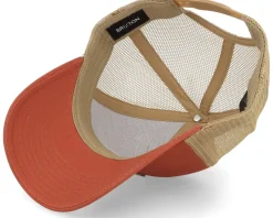 Crest X Mesh Phoenix Orange/Mojave Trucker - Brixton