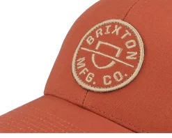 Crest X Mesh Phoenix Orange/Mojave Trucker - Brixton