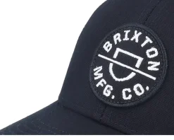 Crest X MP Mesh Black/White Trucker - Brixton